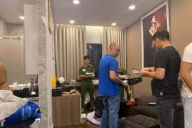 Công an khám nghiệm 1 vụ án trước đó.