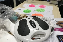 Tang vật thu giữ.