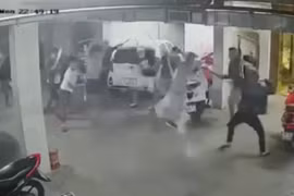 Hình ảnh vụ truy sát.