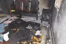 Hiện trường vụ việc.