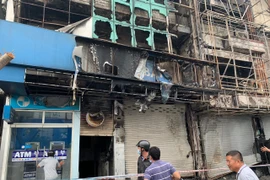 Hiện trường vụ cháy 