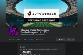 Fanpage giải bóng đá Nhật Bản bị hack để livestream bán quần áo