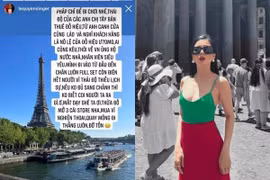 Lệ Quyên 'sôi máu' vì bị coi thường khi mua đồ hiệu ở Pháp