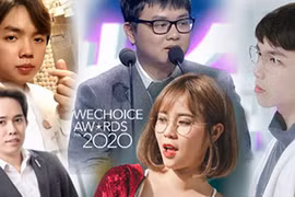 Phái đẹp "lép vế" trong Top 10 streamer WeChoice Awards 2020