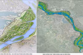 Hà Nội hoàn chỉnh đồ án Quy hoạch phân khu đô thị sông Hồng