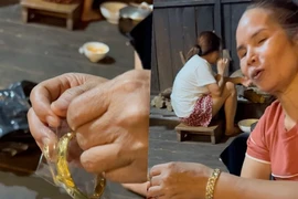 Để vàng trong túi nilon tặng mẹ, H'Hen Niê bị nghi mua đồ giả