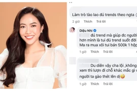 Diệu Nhi đáp trả cực gắt khi bị nói “đú trend”