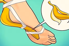 Chà vỏ chuối lên bàn chân bạn sẽ bất ngờ khi điều này xảy ra