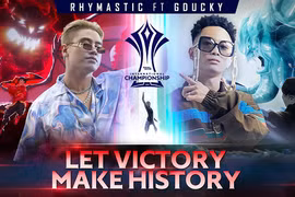 Rhymastic kết hợp GDucky tại chung kết Liên Quân Mobile quốc tế 2020