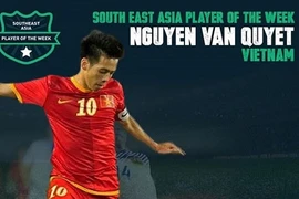 Văn Quyết được chọn là cầu thủ xuất sắc nhất Đông Nam Á