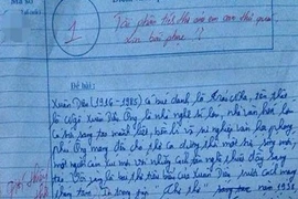 Bài văn phân tích “cao thủ” khiến giáo viên phải “bái phục“