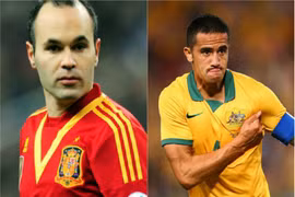 Tây Ban Nha - Australia: Đá xong tất cả... lại về 