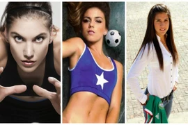 5 nữ cầu thủ gợi cảm làm nóng sân cỏ thế giới
