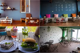 Teen no bụng, đã mắt tại thiên đường cafe ngắm hồ