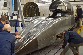 Chiêm ngưỡng siêu xe vận tốc 1.600 km/h của người Anh