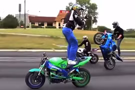 Xem biker làm xiếc, giỡn mặt tử thần