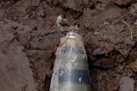 Hải Dương: Hủy nổ thành công quả bom dài 1,5m, nặng 300kg