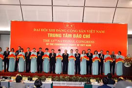 Hơn 500 PV dự, đưa tin về Đại hội XIII của Đảng