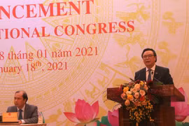 Hơn 1.500 đại biểu sẽ dự Đại hội XIII của Đảng
