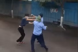 Công an điều tra vụ bảo vệ Cty Hòa Phát Hải Dương bị tố hành hung tài xế