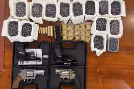 Hải Phòng: Thu giữ nhiều súng, đạn trong nhà một phụ nữ