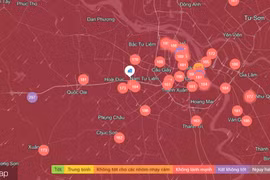 Chất lượng không khí Hà Nội ngày 17/1: KV Tây Hồ rất xấu