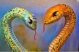 Cuộc đua linh vật rắn 2025 “độc lạ“ gây sốt cộng đồng