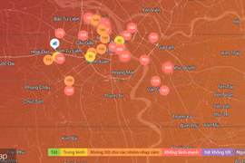 Chất lượng không khí Hà Nội ngày 12/02: KV Tây Hồ mức xấu