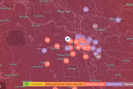Chất lượng không khí Hà Nội ngày 6/1: KV Long Biên rất xấu