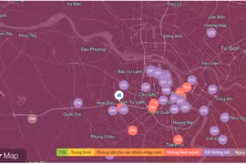 Chất lượng không khí Hà Nội ngày 21/01: KV Tây Hồ rất xấu