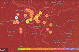 Chất lượng không khí Hà Nội ngày 16/2: Nhiều khu vực giảm cấp ô nhiễm