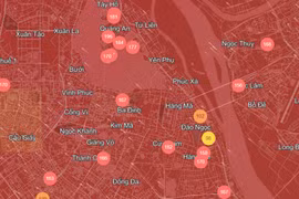 Chất lượng không khí Hà Nội ngày 14/01: Khu vực Tây Hồ mức xấu