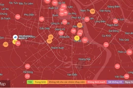 Chất lượng không khí Hà Nội ngày 10/02: Nhiều khu vực mức xấu