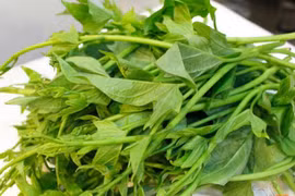 Lợi ích tuyệt vời của rau khoai lang