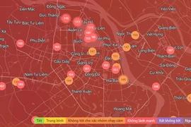 Chất lượng không khí Hà Nội ngày 21/2: Ô nhiễm tăng trở lại