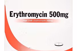 Thu hồi toàn quốc thuốc Viên nén bao phim Erythromycin 500mg