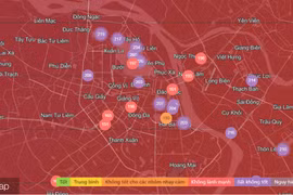 Chất lượng không khí Hà Nội ngày 11/02: Ô nhiễm mức rất xấu