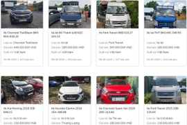 Ngân hàng 'đua nhau' thanh lý ô tô, hàng loạt xe dưới 200 triệu