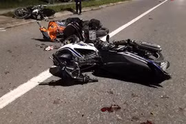 Bị côn đồ lao thẳng xe vào người, Trung uý CSGT tử vong