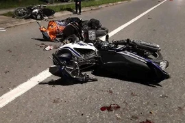 Bị côn đồ lao thẳng xe vào người, Trung uý CSGT tử vong