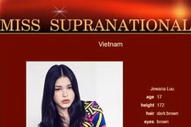 Jewaria Luu đại diện VN thi HH Siêu quốc gia