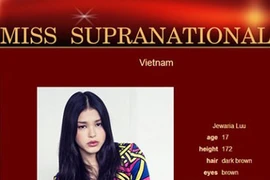 Jewaria Luu đại diện VN thi HH Siêu quốc gia