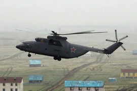 Xem trực thăng “khủng” Nga tập trận với Trung Quốc