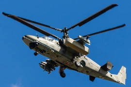 Ngắm dàn trực thăng “khủng” bay lượn ở Moscow