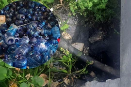 Thu hồi nước uống đóng chai hiệu Vimass sản xuất từ nước thải sinh hoạt