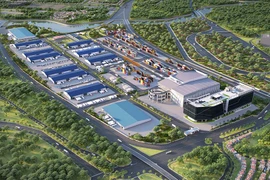 Phối cảnh dự án SuperPort™ Vĩnh Phúc - “siêu cảng” đầu tiên của Mạng lưới Logistics Thông minh ASEAN.
