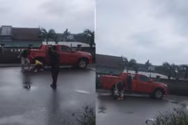 Tạm giữ nguyên cán bộ công an đánh vợ cũ ở Hà Tĩnh