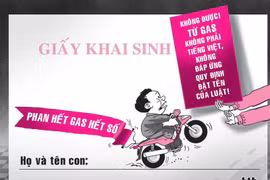 Người cha lý giải khi đặt tên độc đáo cho con ‘Phan Hết Gas Hết Số’