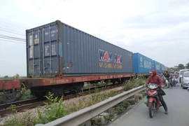 Thi thể người đàn ông biến dạng sau khi bị tàu đâm