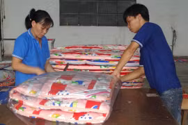 Nệm cao su thiên nhiên Việt Nam đạt chất lượng quốc tế 